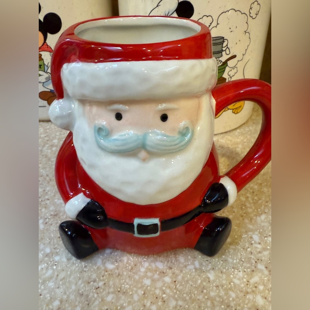 Holiday Home Santa Mug Christmas Holiday Cup